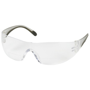 Bouton Optical 250-27-0015 Zenon Z12R Safety Readers, Rimless, CL/CL Lens, Anti-Scratch, +1.50 Diopter