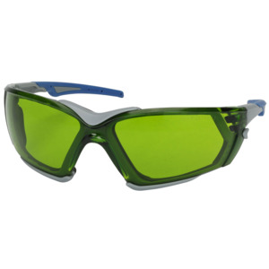 Bouton Optical 250-54-0024 Fortify Safety Glasses, Rimless, GY/IR 1.7 Lens, Foam, Anti-Fog