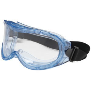 Bouton Optical 251-5300-000 Contempo Indirect Vent Goggle, LT BL Body, CL Lens, Anti-Scratch