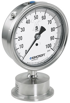 Ashcroft Type 1032 Sanitary Pressure Gauge