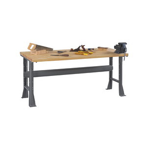 Tennsco WB-1-3060W Tennsco WorkbenchMaple Top Flared Legs 60wx30d