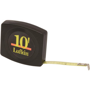 Lufkin W6110 Lufkin Tape Measure Pee Wee Inch Scale 1/4"W 10 ft