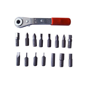 BestWay Tools 24365 BWT Inc. Offset Screwdriver Set Ratcheting 16 Pc