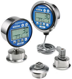 Ashcroft 2030 Series Digital Sanitary Gauge