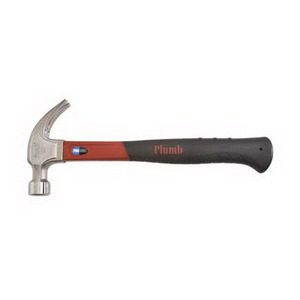 Plumb 11400N Plumb Hammer Curve Claw Pro Series 20 Oz Fiberglass 13"