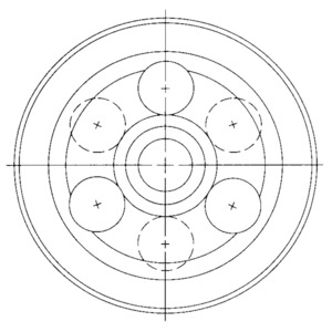 Keysight 33391C Microwave Insulator (Bead) Assembly, 7 mm, DC to 18 GHz, Temperature Stable