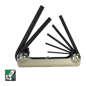 Eklind 22572 Fold-Up Torx Key Set, Small, 7 pc.