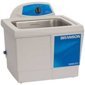 Branson CPX-952-516R Ultrasonic Cleaner with Mechanical Timer without Heater, 2-1/2 Gallon