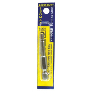 Eazypower 19235 19235 5/32" HEX SECURITY POWER BIT 2" EAZYPOWER