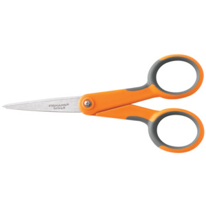 Fiskars 198880-1004 Scissors5 In LOrange/GrayAm bidextrous