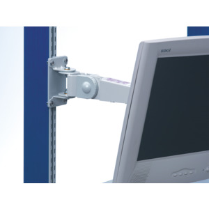 Lista 8415 Flat Panel Monitor Arm Attaches to Column