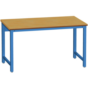 Lista 723036BN Bench with Butcher Block Top, 72" L x 30" D x 36" H