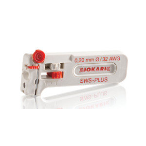 Jokari 40045 SWS Series Non-Adjusable Wire Stripper for 32AWG (.2mm) Solid and Stranded Wires