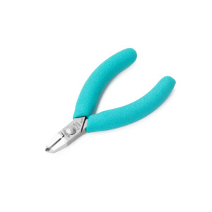 Weller-Erem 582E Cutter, ESD Safe, Flush Angled Narrow Head Tip, 4.5", 500 Medium Series