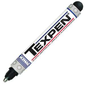 DYKEM 16033 TEXPEN Industrial Paint Marker, 3/32", Black