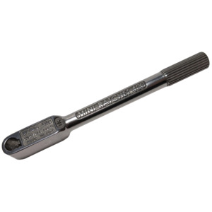 Wadsworth Falls 72 Mini-Ratchet, 400in-lbs Torque Strength, 12deg Working Arc, Stainless Steel, 3-3/4in
