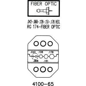 Sargent Tools 4100-65 DIE F/685B415 4100-65 P COAX CABLE