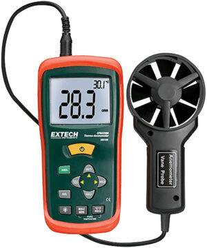 Extech AN100/AN200 CFM Thermo-Anemometer