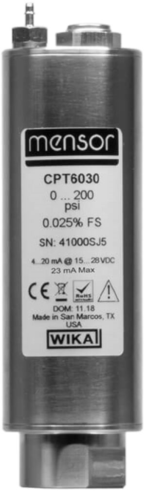 Mensor CPT6030 Analog Pressure Transducer