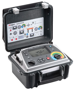 Megger DLRO10HDX Micro-ohmmeter
