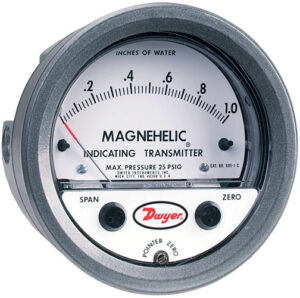 Dwyer 605 Series Magnehelic Indicating Pressure Transmitters