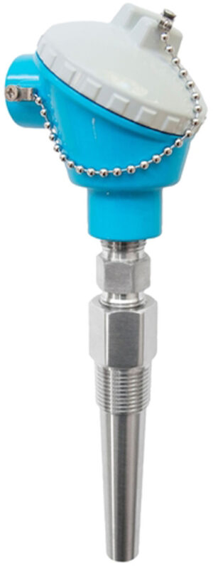 E+H Modular TH13 RTD Thermometer in Threaded Thermowell
