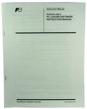 Fuji Electric Instruction Manual for Portaflow-C