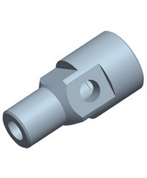 E+E HA050105 Basic Sampling Cell NPT Threads