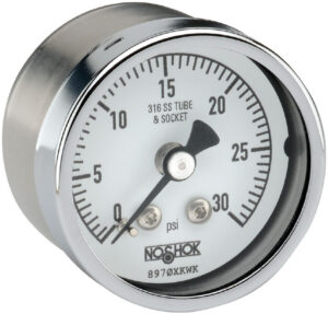 NOSHOK 400/500 Series Pressure Gauges