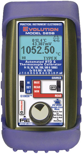 PIE 525B Thermocouple & RTD Calibrator