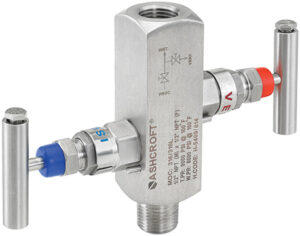 Ashcroft V01 Block and Bleed 2-Valve Manifold