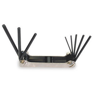 Eklind 20811 Hex Key Set 0.050 - 5/32 In. Fold-Up