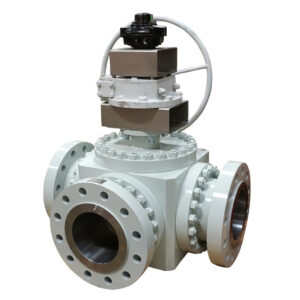 JFlow Controls DM3L/T2A00 Series Flanged Multi-Way Ball Valve