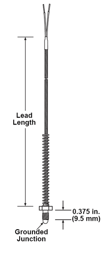 Watlow Nozzle Style Thermocouple