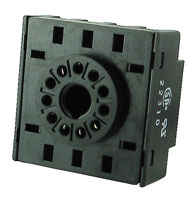 11 Pin Back Wired Socket